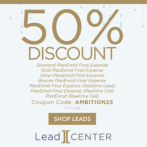 Integrity LeadCENTER Diamond, Gold, Silver, Bronze, Final Expense and PlanEnroll Leads Promo!