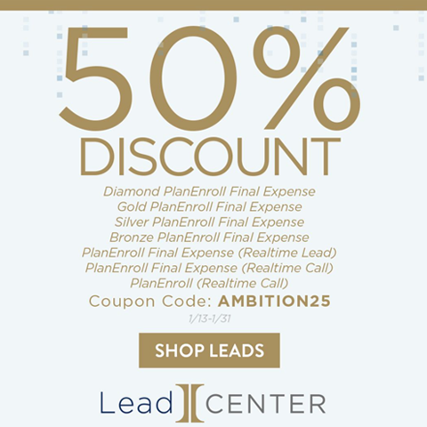 Integrity LeadCENTER Diamond, Gold, Silver, Bronze, Final Expense and PlanEnroll Leads Promo!