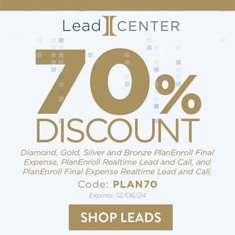 Integrity LeadCENTER Diamond, Gold, Silver and Bronze PlanEnroll Final Expense Leads Promotion!