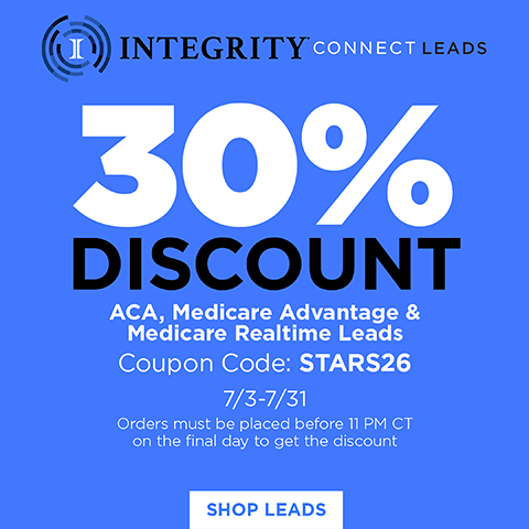 Integrity Connect ACA, Medicare Advantage & Medicare Realtime Leads Promo!